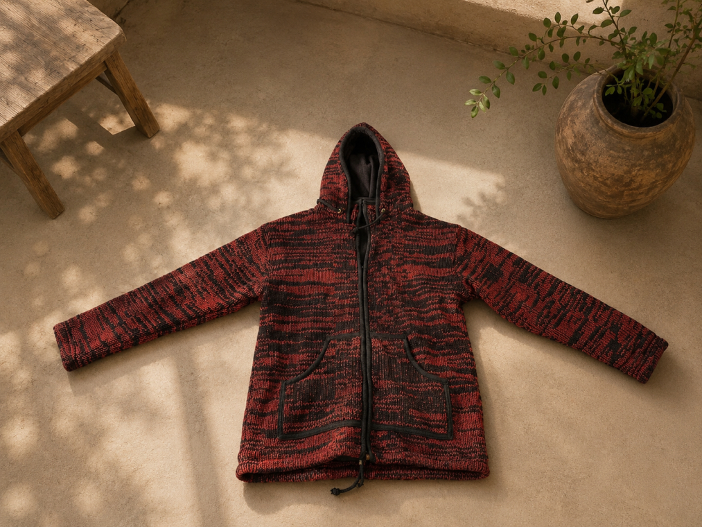 Ember Knit Hooded Jacket